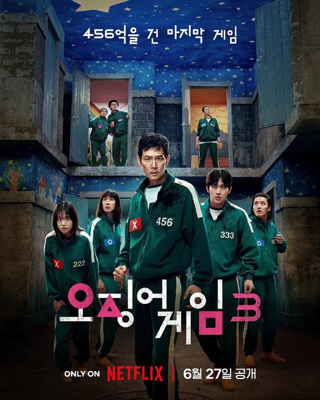 名称：鱿鱼游戏 第三季(2025) NF 1080P 高码 内封多国字幕 全6集描述：反抗失败、挚友身亡、私下背弃
