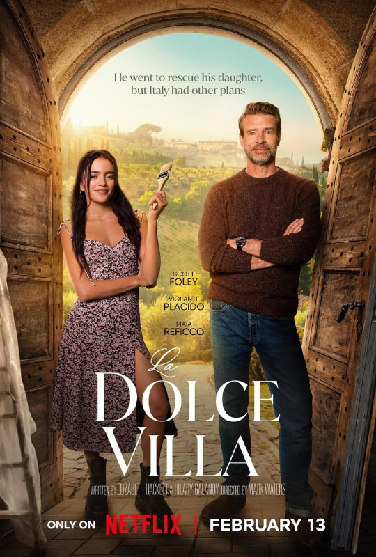 名称：筑得到的幸福 La Dolce Villa (2025)描述：事业有成的商务人士(斯科特·弗利 Scott Foley 饰)大老远飞到意大利，想阻止满脑子白日梦的女儿(玛雅·瑞菲科 Maia Reficco 饰)花大钱修缮一栋破烂别墅