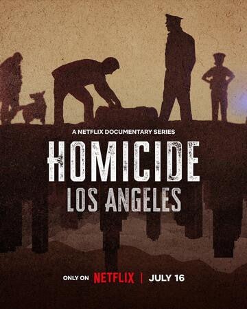 名称：凶案：洛杉矶篇 Homicide Los Angeles (2024)描述：凶杀案讲述了一个城市最臭名昭著的谋杀案的故事，讲述了破获这些案件的侦探和检察官