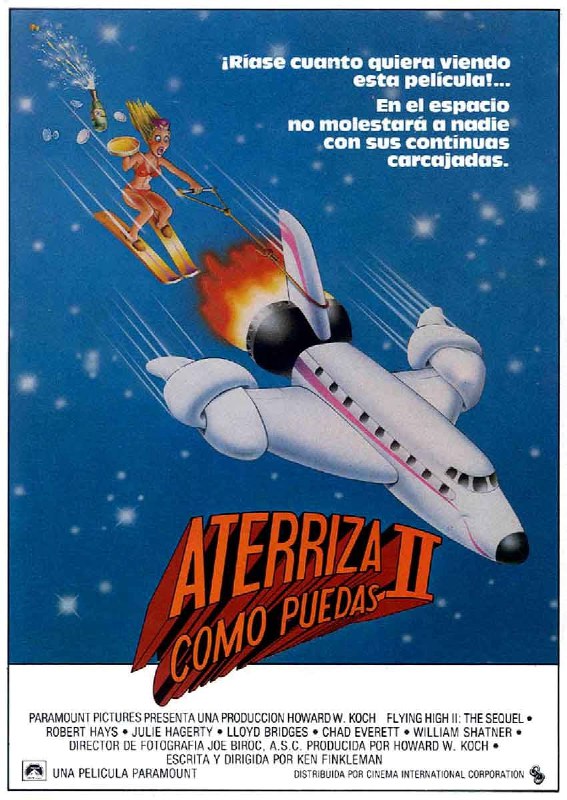 名称：空前绝后满天飞2：瞒天过海飞飞飞 Airplane II The Sequel (1982)描述：这次，大批乘客离开地球，乘坐第一艘民用太空梭直飞月球，然而机上有个炸弹怪客，太空梭就快要被炸开了，加上引擎又故障，但是最糟的却是飞机上发现他们没有咖啡可喝