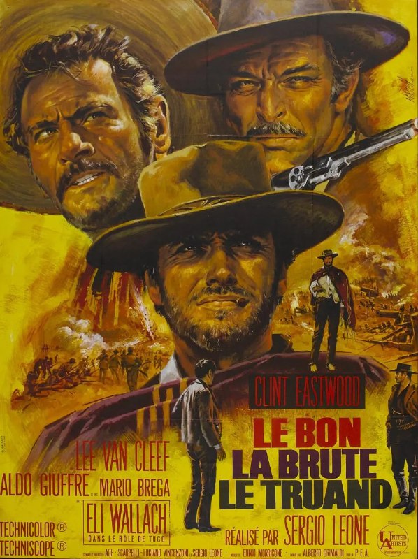 名称：黄金三镖客 Il buono, il brutto, il cattivo (1966)描述：故事发生在美国南北战争时期