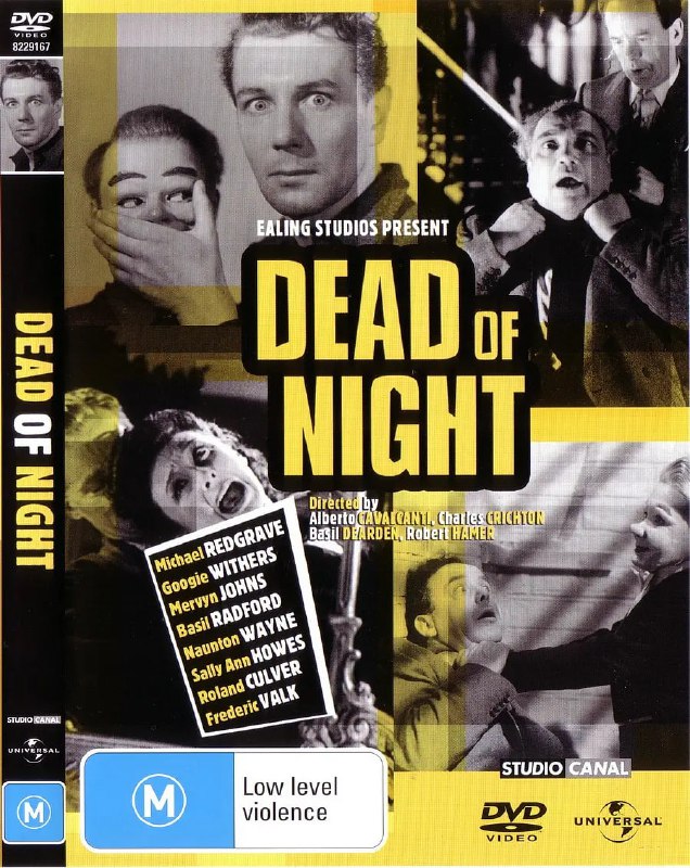 名称：死亡之夜 Dead of Night (1945)描述：本片以一个鬼怪故事为骨架，叙述了五个鬼故事
