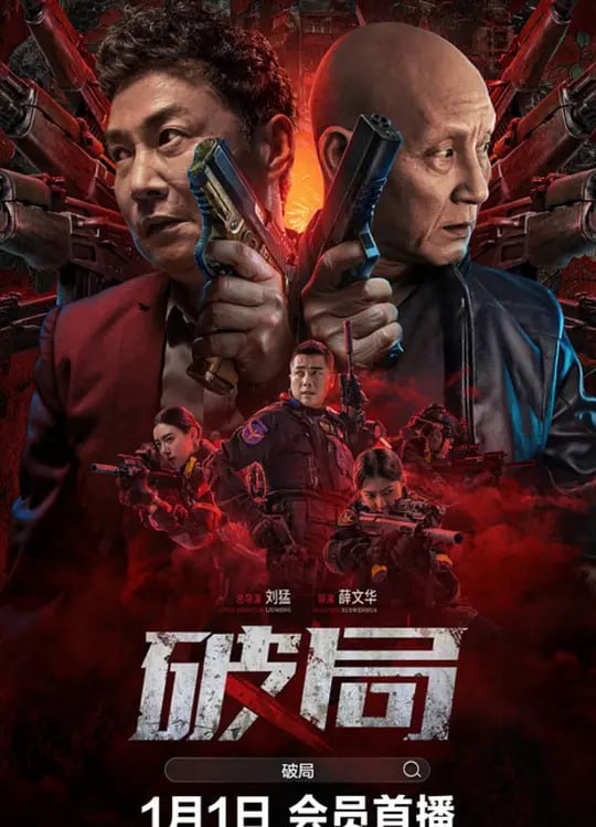名称：破局 (2025)描述：东海市的宁静被一场黑帮火拼打破,鸳鸯杀手电锯和阳阳横扫钱庄，将资产一扫而空