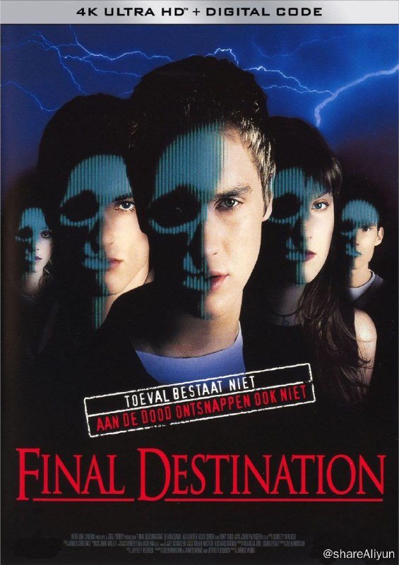 名称：死神来了 (2000) 4K HDR & Dv 中英外挂字幕描述：剧情惊险恐怖，环环相扣